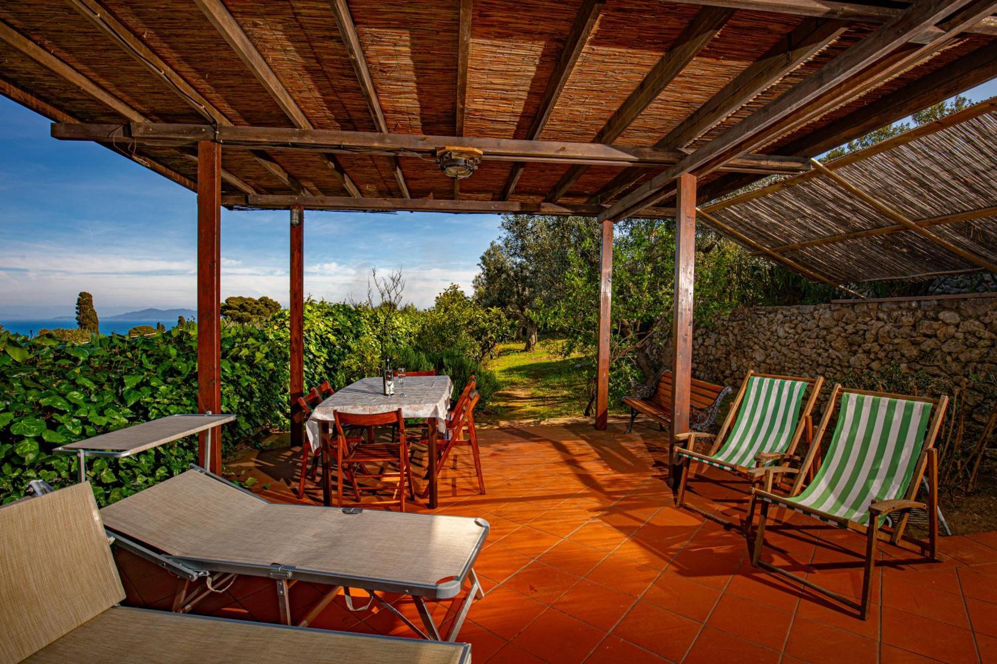 Il Cottage Di Villa Sveva, Splendida Vista Mare Porto Santo Stefano  Εξωτερικό φωτογραφία